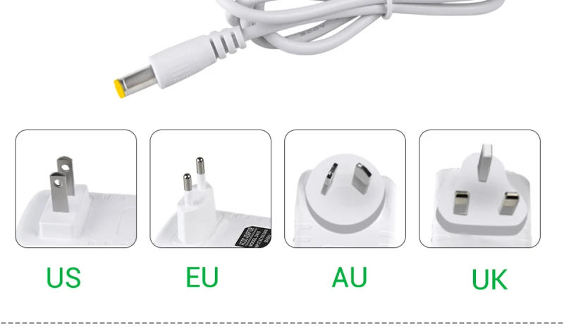 Description Picture 5 of itemSwitching Power Supply 12 V 24 V Volt Transformer 110V 220V AC to DC 12V 24V CCTV LED Strip Power Adapter Source 3A EU US UK AU