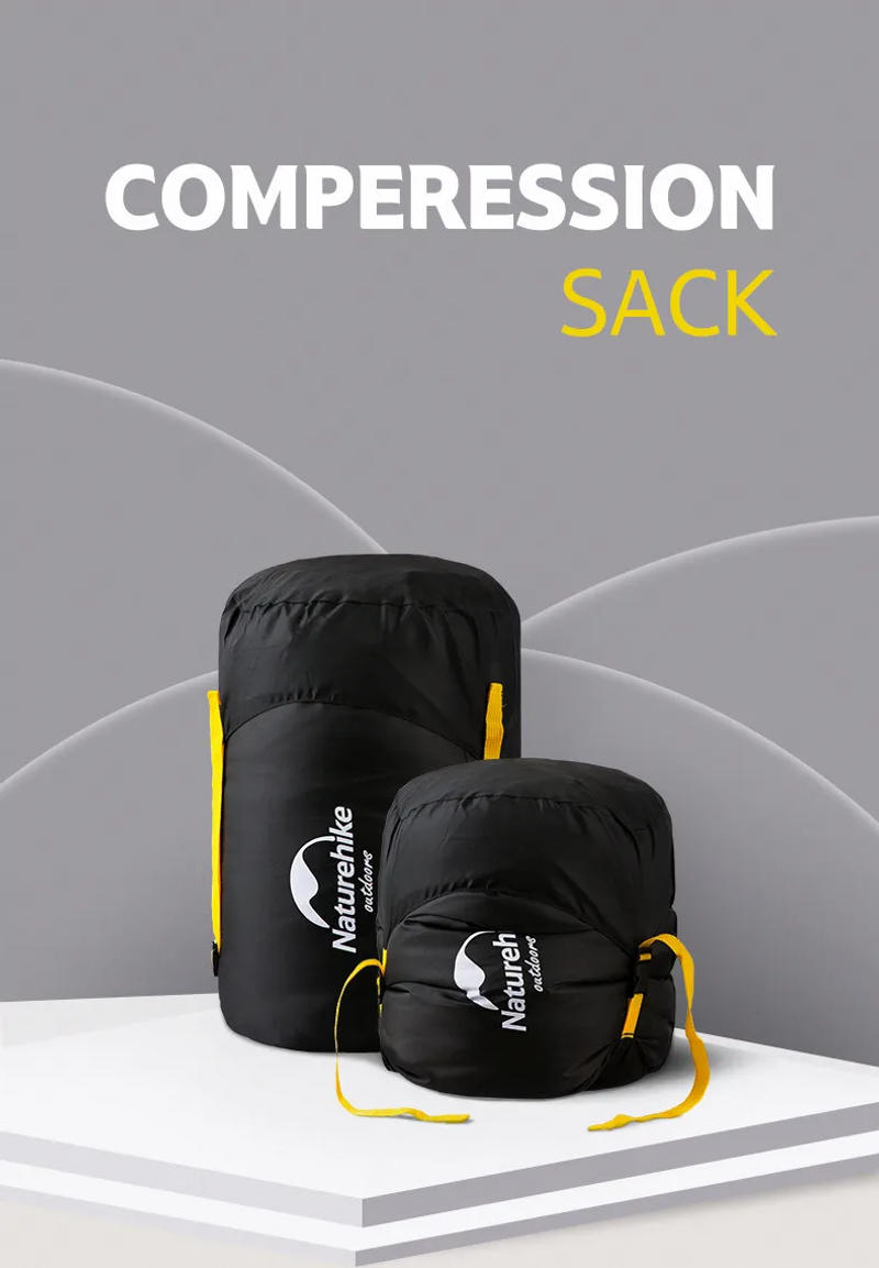 Description Picture 2 of itemNatureHike Stuff Sack for Packing Sleeping Bag/Pillow/Blanket/Clothes/Towels/Coat/Jacket Men Women Camping Hiking Stuff Bag