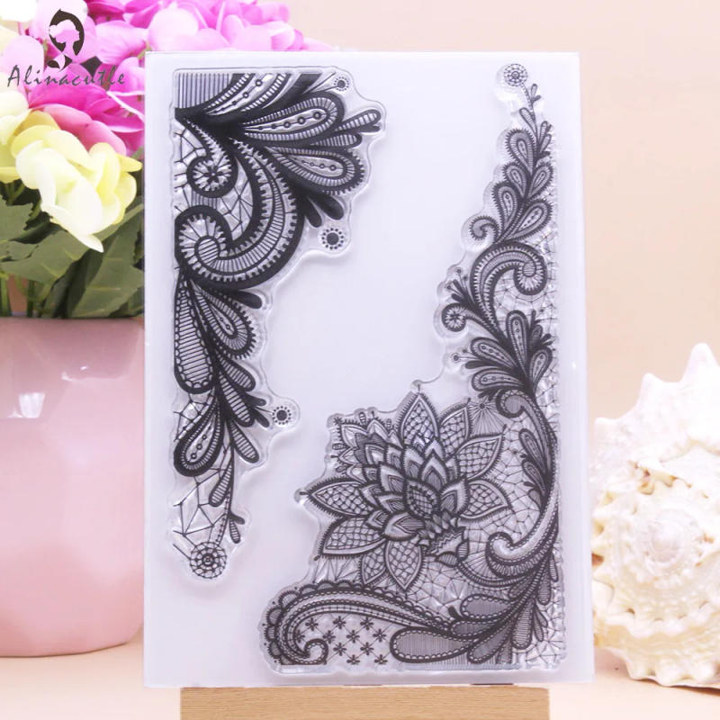 Description Picture 3 of itemAlinacutle CLEAR STAMPS Music Background DIY Scrapbooking Card Album Paper Craft Rubber Transparent Silicon Clear Stamp