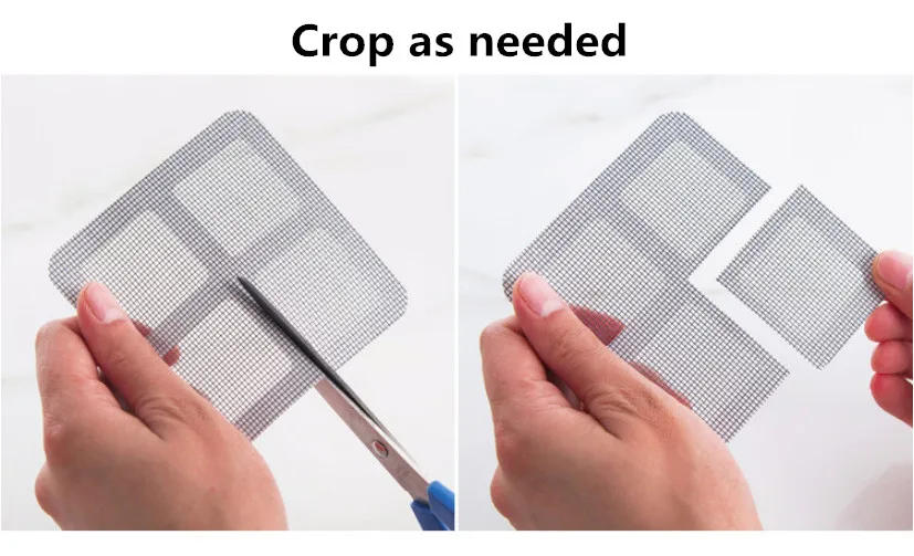 Description Picture 5 of itemFix Net Window Home Adhesive Anti Mosquito Fly Bug Insect Repair Screen Wall Patch Stickers Mesh Window Screen Window Net Mesh