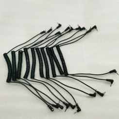 Camera Tripod Remote Controller Wire Lanc Spring Cable 2.5mm Headphone  Plug  Connection Accessories Brand Ten Pieces