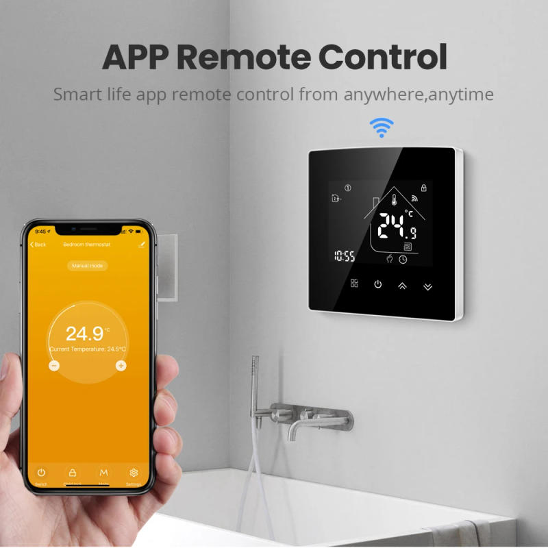Description Picture 3 of itemAVATTO WiFi Smart Thermostat,Water/Electric floor Heating Water Gas Boiler Temperature Controller Works with Alexa Google Home