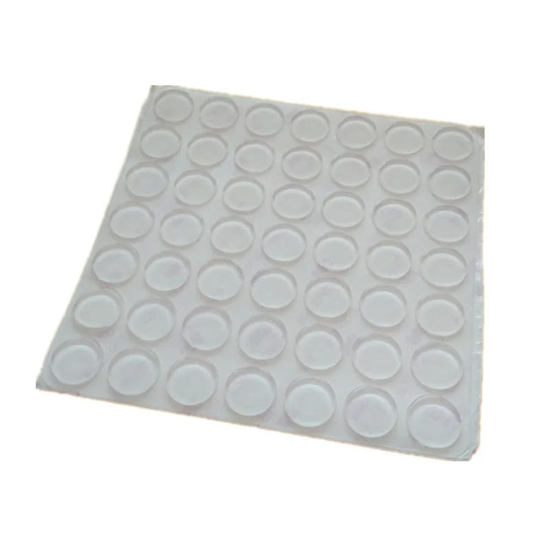 Description Picture 2 of item36pcs 15mm*1-5mm Door Stops Self adhesive Silicone Rubber Pads Cabinet Bumpers Rubber Damper Buffer Cushion Furniture Hardware