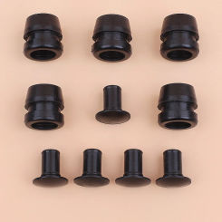 Chinese 2500 Chainsaw Rubber Annular Buffer Plug Cap Kit For 25CC 2500 Chainsaws Zenoah Komatsu G2500 Replacement Spares Parts