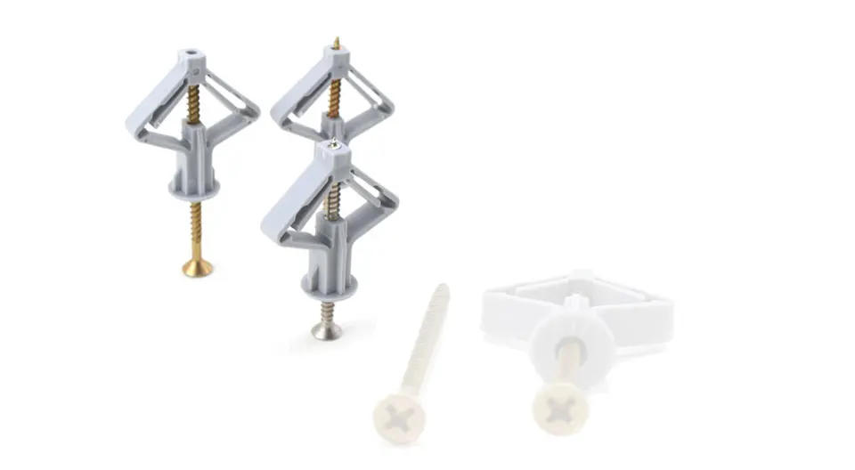 Description Picture 6 of item100pcs Expansion Drywall Anchor Kit With Screws Self Drilling Wall Home Pierced Special For Nylon Plastic Gypsum Board