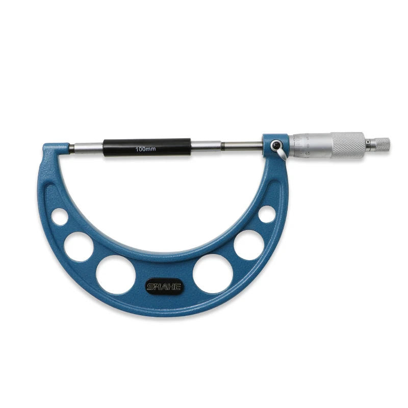 Description Picture 6 of item100-125mm Micrometre Inside Outside Micrometer Measuring Tool 0.01mm Micrometer 5201-125A