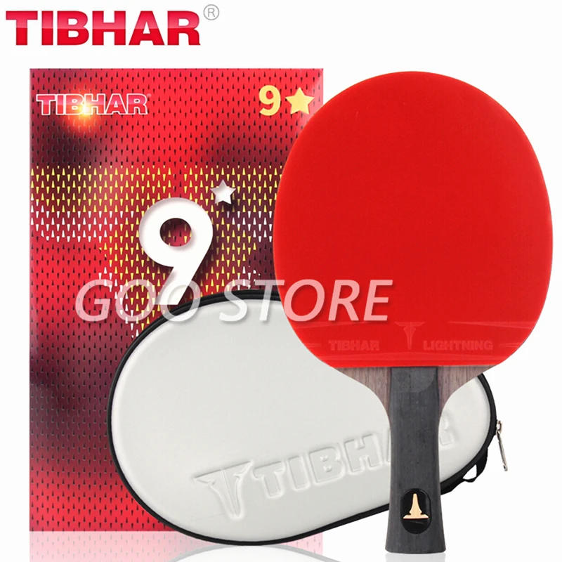 Description Picture 5 of itemTIBHAR Table Tennis Racket 6/7/8/9 Stars All-round Pipmles in Ping Pong Rackets Blade with Sponge