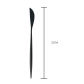 black dinner knife