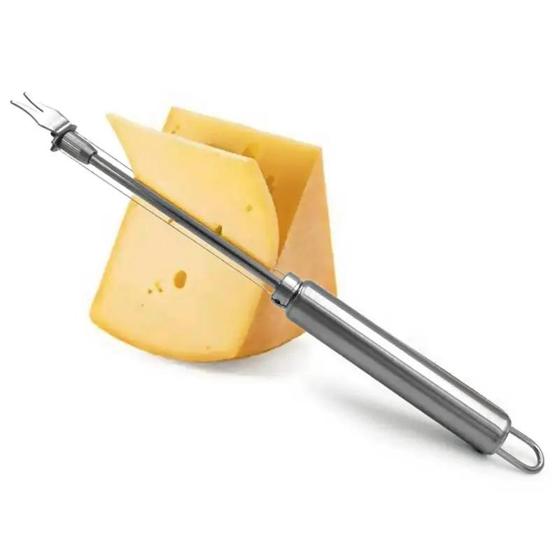 Description Picture 2 of itemStainless Steel Double Wire Cheese Slicer Cheese Cutter Butter Splitter Easy to Cutting Soft and Semi-Hard Cheeses Kitchen Tools