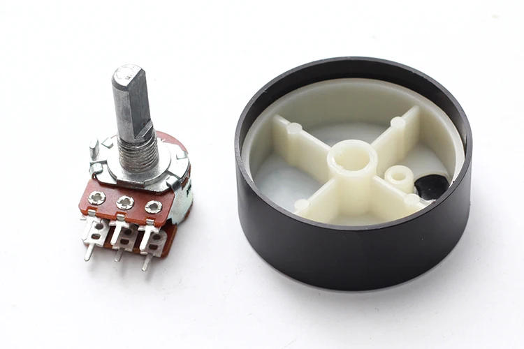 Description Picture 3 of item1pcs Keyboard knob Aluminum Alloy Potentiometer Knob Cap Volume Control Knob Hat Rotation Switch for 6mm Roll Shaft/D-axis