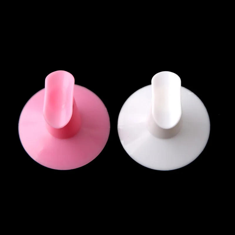 Description Picture 3 of item2Pcs Professional Nail Art Finger Support Stand Rest Holder for Gel Polish 3D Flower Painting Drawing Coating Salon Accessories