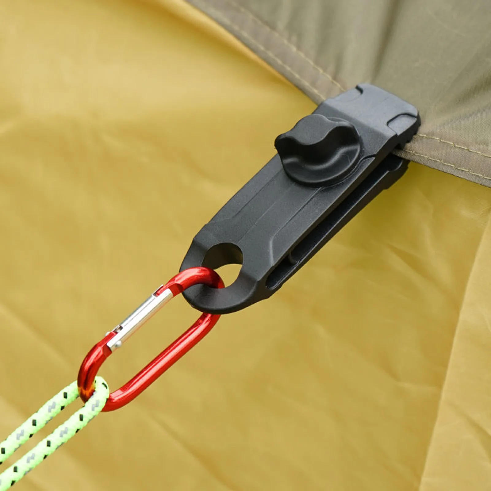 Description Picture 4 of itemTent Canopy Clip Windproof Special Tooth Design Outdoor Fixing Hook Buckle for Outdoor Camping  Accessories