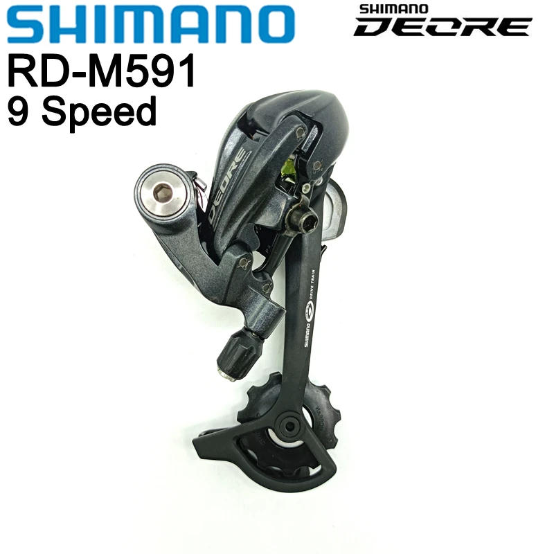 Description Picture 2 of itemShimano Deore RD-M592 Mountain Bike Rear Derailleur Dial 9 Speed RD M592 Bicycle Parts