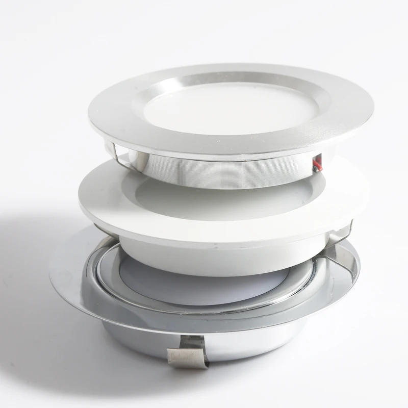 Description Picture 2 of itemIP65 304 Stainless Steel 3W 12V 24V Embedded LED Downlight for Home Kitchen Dining Spot Lighting 14mm Slim Lamp