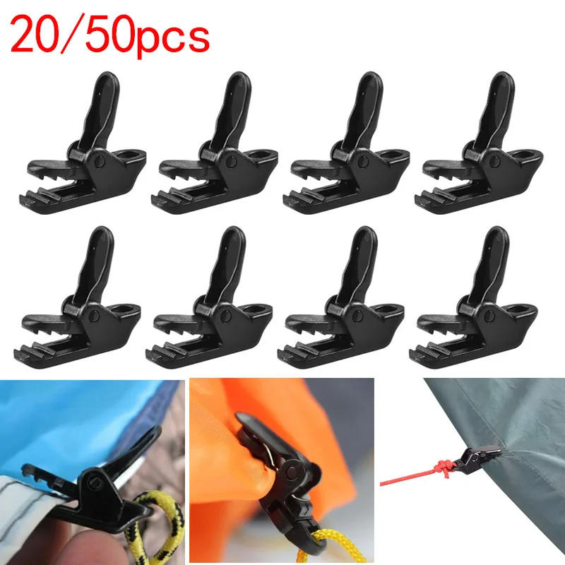 Description Picture 3 of itemAwning Clamp Clips Outdoor Canopy Camping Tent Holder Shades Accessories Tighten Tool Garden Gazebos Tarp Fixed Clip