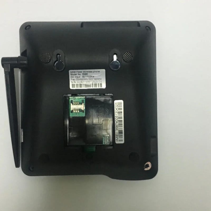 Description Picture 5 of itemGSM Dual SIM Card Quad band Desktop Wireless Phone Home Landline Telephone Wall Mount With FM Radio Fixed Radiotelephone