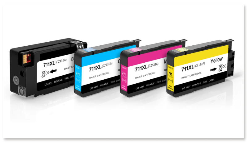 Description Picture 3 of item711XL 711 Replacement Ink Cartridge Full With Ink Compatible For HP DesignJet T120 T520 Printer