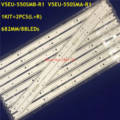 LED Strip For S_5N9_55_SFL_L88 R88 BN96-39057A 39058A V5EU-550SMB-R1 V5EU-550SMA-R1 UN55JS850DFXZA UN55JS8500 UE55JS9005