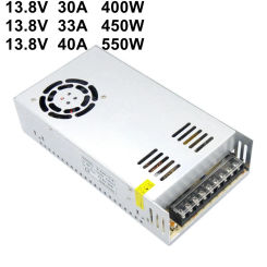 DC 13.8V 40A 30A 33A Switching Power Supply AC110V 220V AC-DC 550W 450W 400W Regulator Transformer Access Control SMPS
