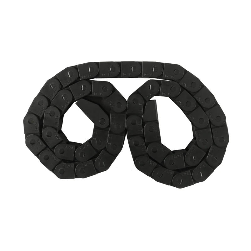 Description Picture 3 of item1m Transmission Chains 7x15/10x10/10x15/10x20/10x30 Cable Drag Chain Wire Carrier Nwith End Connectors Non-Opening Type