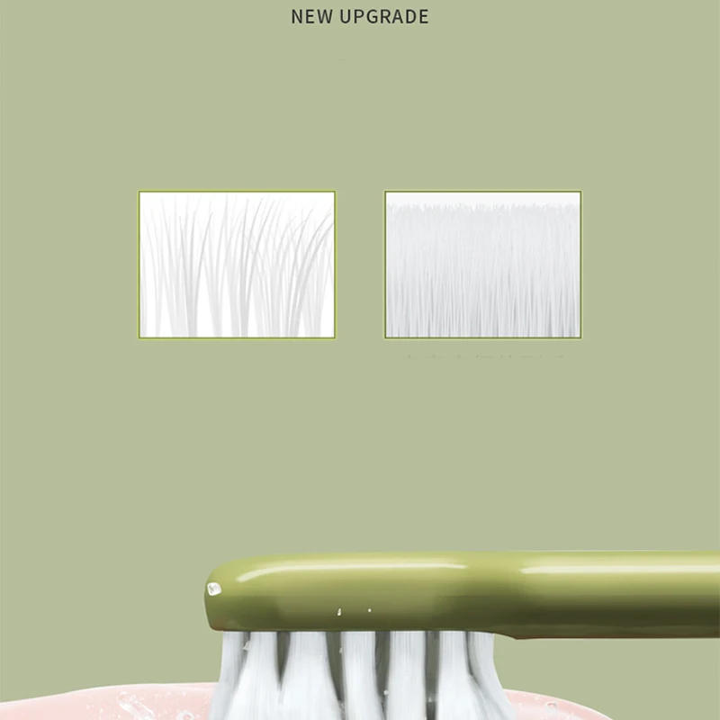 Description Picture 6 of item4pcs Replacement Brush Heads Suitable for ROAMAN T10/T10S/T3/T5 Electric Toothbrush Head Soft DuPont Bristle Nozzles Head