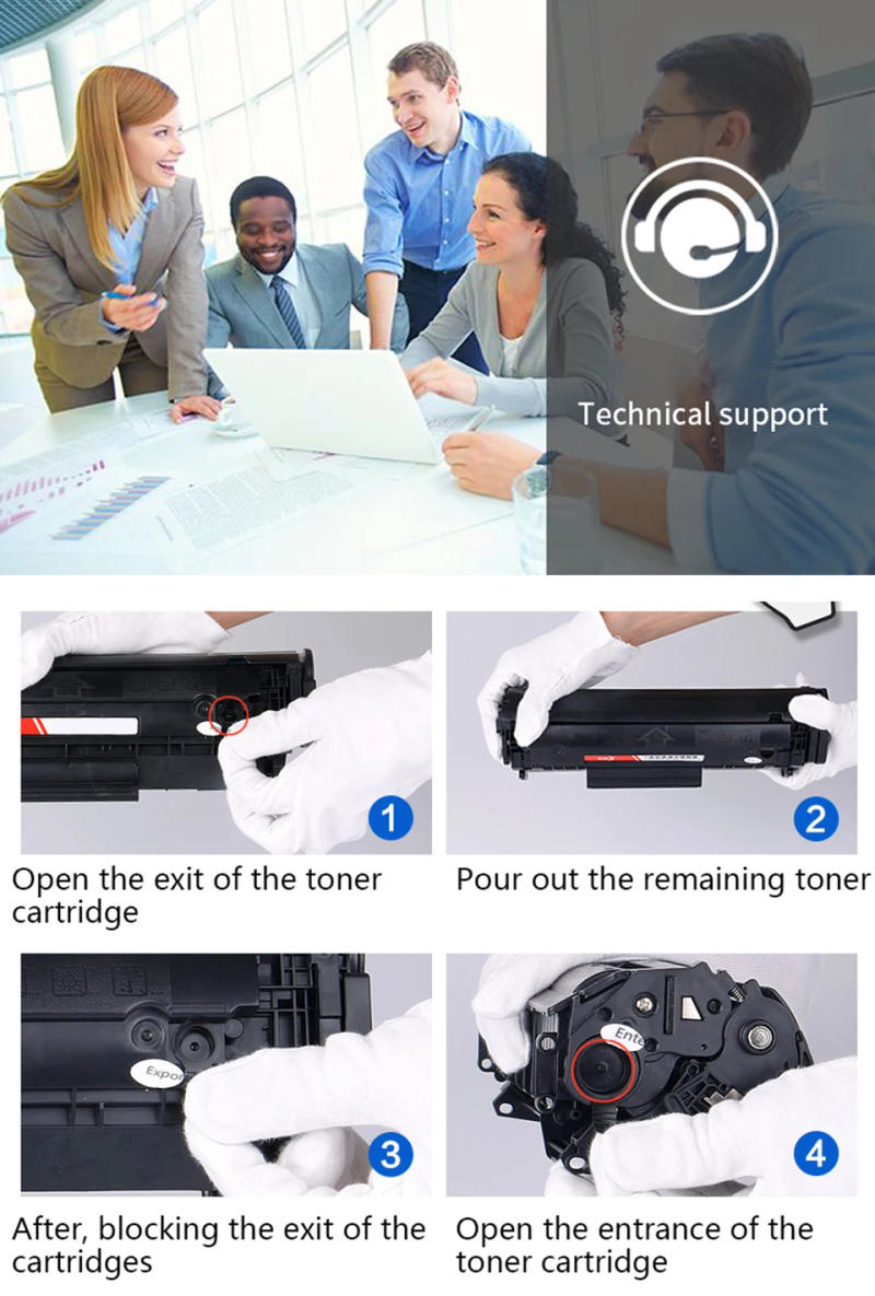 Description Picture 6 of itemCompatible Cartridge Printer Toner Powder for HP LaserJet MFP M110w M110we M139W M139we M140w M140we M141w M141a M111w 141