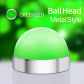 Metal-ball-GREEN