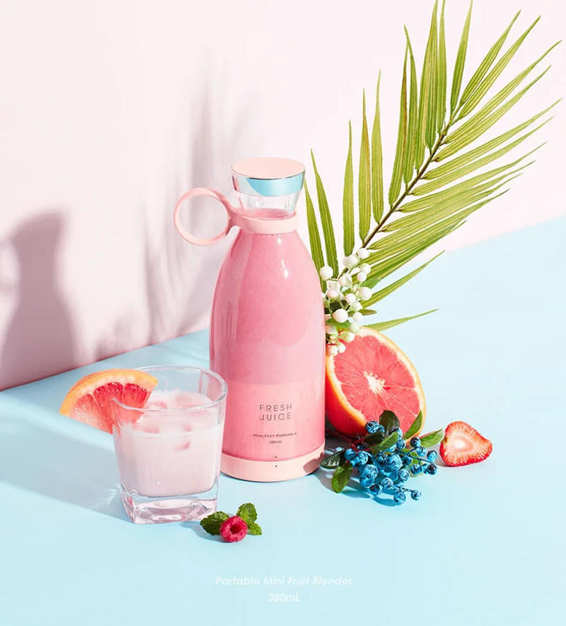 Description Picture 6 of itemPortable Electric Juicer Blender Usb Mini Fruit Mixers Juicers Fruit Extractors Food Milkshake Multifunction Juice Maker Machine