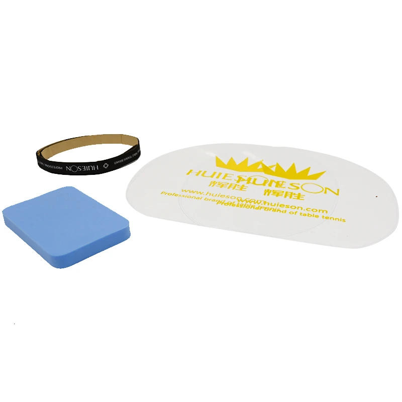 Description Picture 2 of itemHuieson Professional Table Tennis Rubber Protective Film+Cleaner Sponge+ Racket Edge Protection Tape Table Tennis Accessories