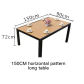 1.5m long table