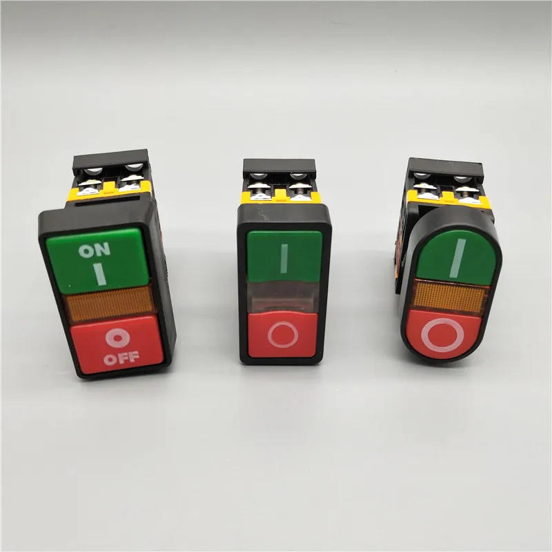 Description Picture 3 of item22mm/25mm/30mm on / Off / Stop No / NC Apbb-22n / As-22n/ppbb-30n Instantaneous Double Button Switch with Lamp 12V 24V 220V