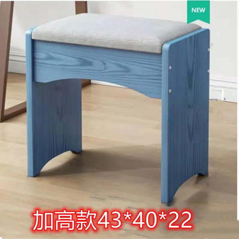 Description Picture 4 of itemNordic Dresser Stool Modern Simple Bedroom Shoe Changing Stool Household Makeup Stool Fashion Sofa Cloth Low Stool L Size