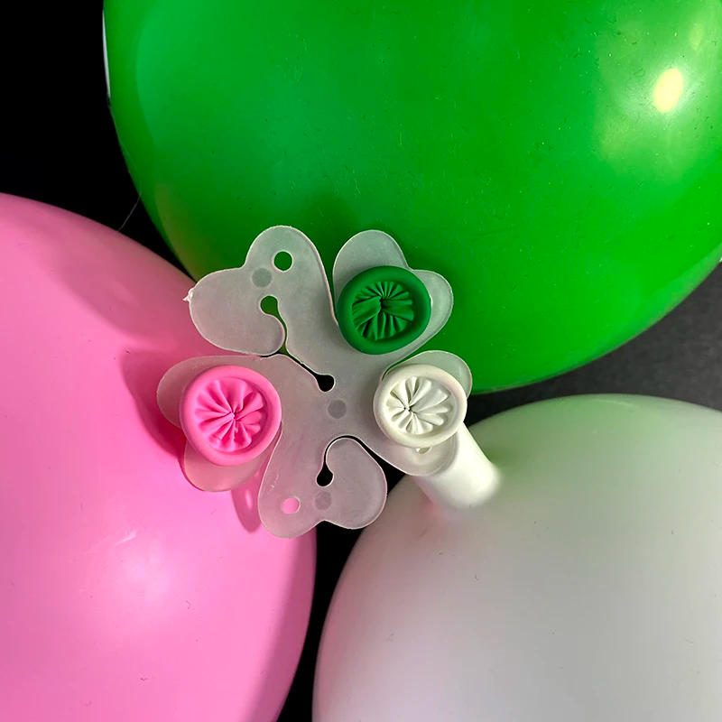 Description Picture 3 of itemNEW Ribbon Balloon Chain Balloon Glue Point Wedding Birthday Party Garland Arch Decoration Supplies Baloon Accessories Wholesale