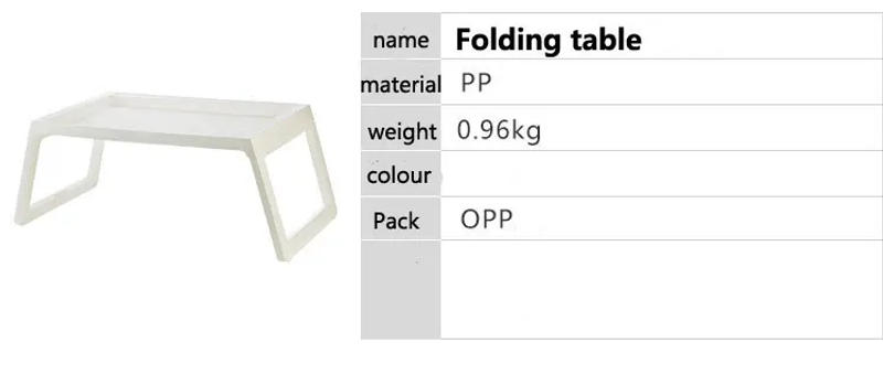 Description Picture 3 of itemCreative and concise laptop desk Convenient foldable bed desk Otaku lazy study desk