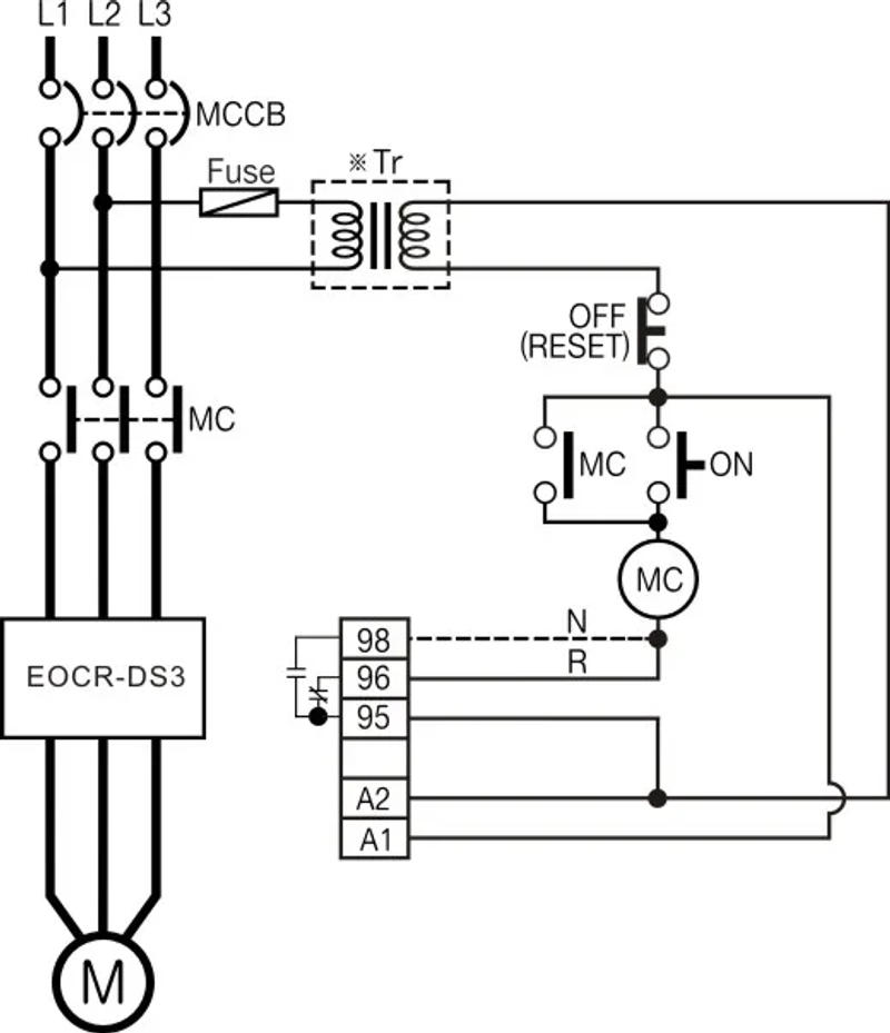 Description Picture 4 of itemSamwha-Dsp EOCR-DS3 (Output (1c) Slim Electronic Overload Relay Motor Protector Thermal Overload Relay (Un:24-260VAC/DC)