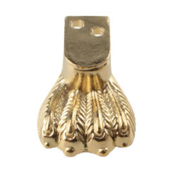 8pcs/pack Desk Furniture Leg Closet Dresser Claw Shape Zinc Alloy Support Decoration Corner Protector Hardware Wood Box Wardrobe