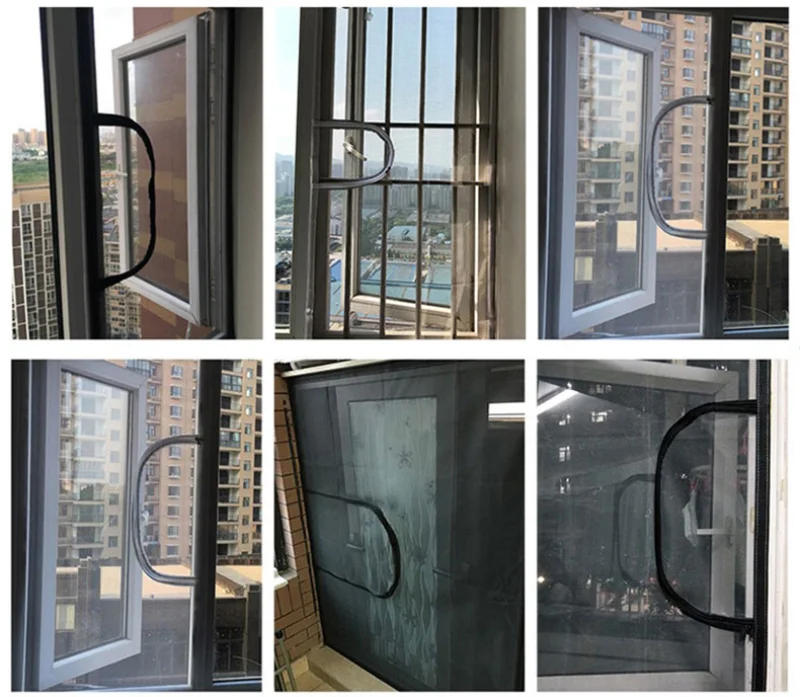 Description Picture 5 of itemHigh Light Transmittance With Zipper Invisible Screen Window Net Can Prevent Mosquitoes Insects Birds And Cats Easy To Install