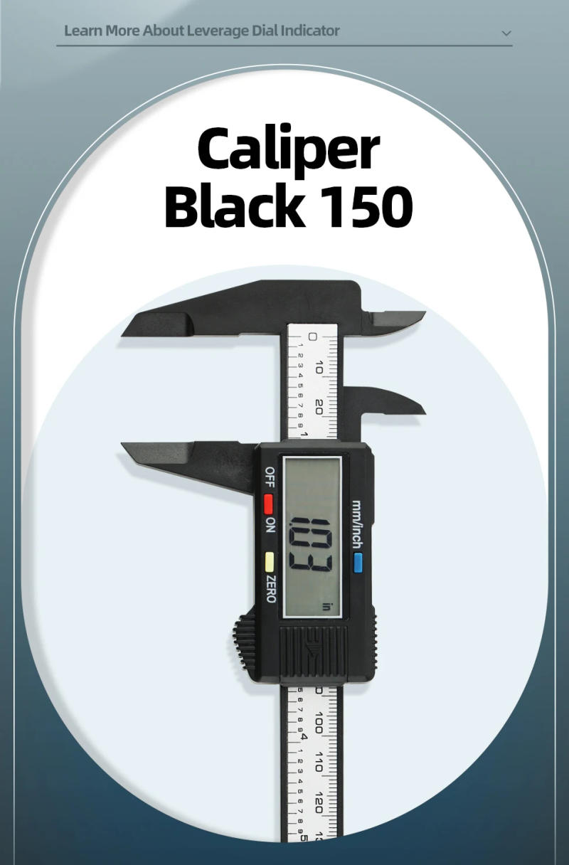 Description Picture 4 of itemPlastic Calipers Large Screen Caliper Digital Pachymeter Vernier Caliper Electronic Gauge Micrometer Depth Ruler Measuring Tools