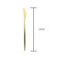 gold dinner knife