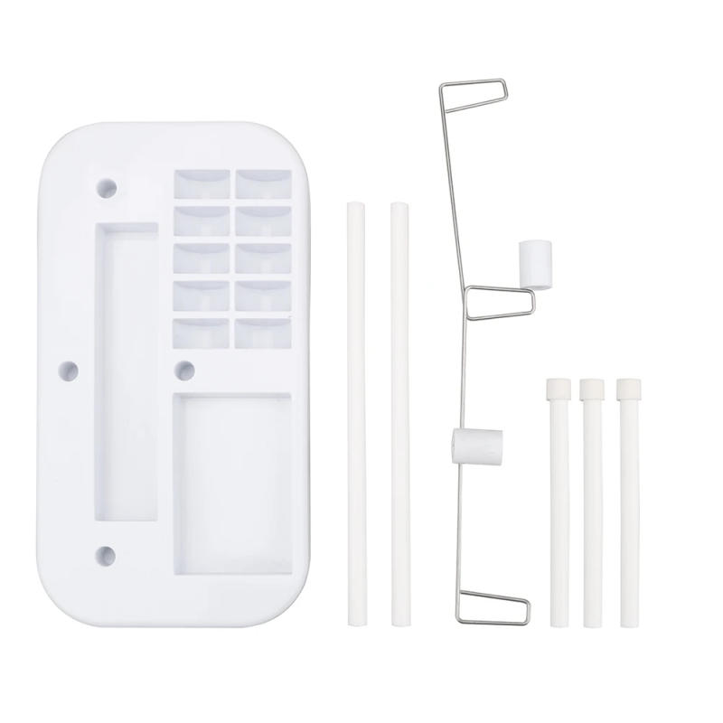 Description Picture 6 of itemFor Home Sewing Machine Spool Kit Adjustable Sewing Machine Needle Thread Bobbin 3 Embroidery Thread Spools Holder Stand