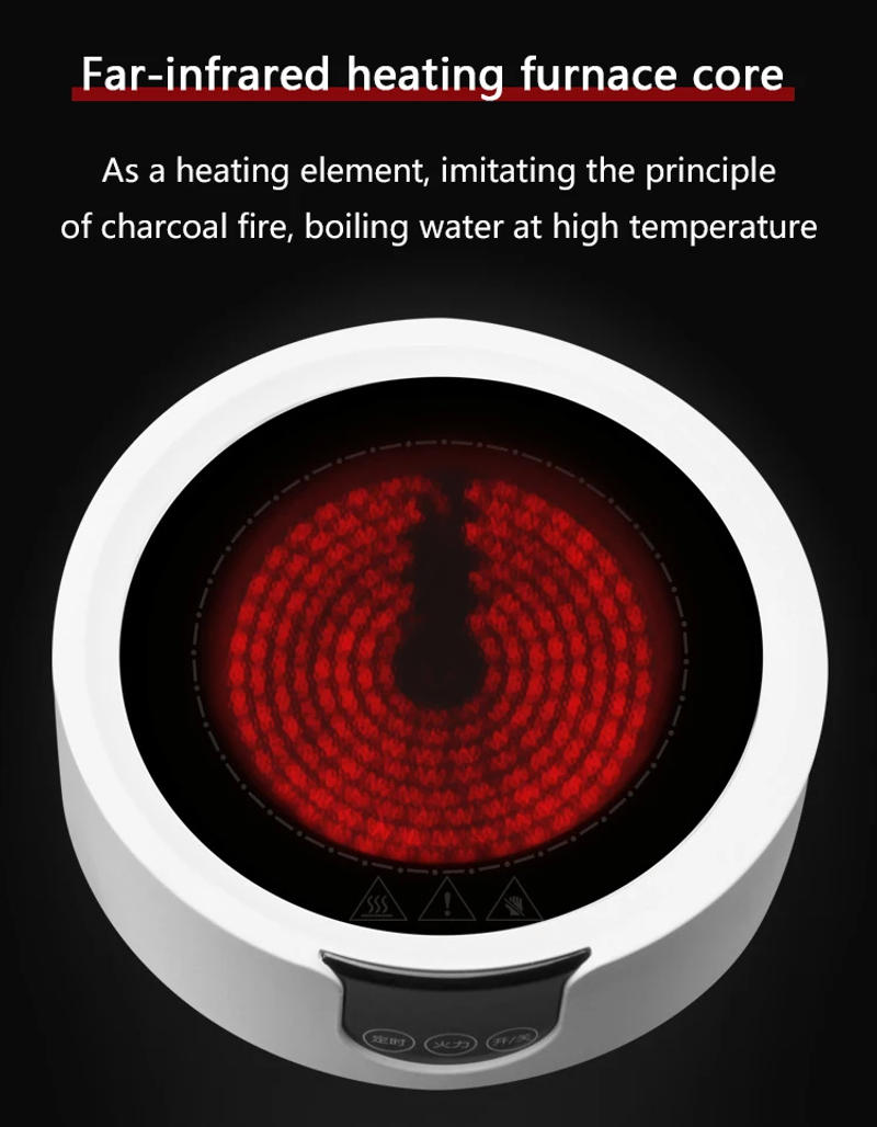 Description Picture 5 of itemDMWD Household Electric Ceramic Stove Desktop Water Heater Tea Brewing Stove Tea Maker Portable Heating Plate Induction Cooker