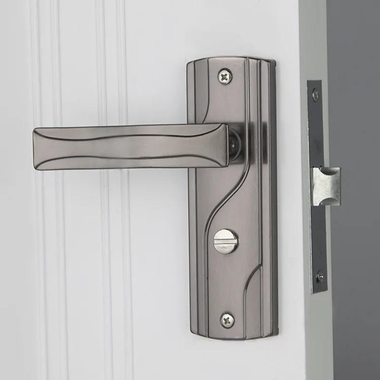 Description Picture 6 of itemBK Large Single Tongue Lock Body Door Lock Old-fashioned Wooden Door Bathroom Toilet Toilet Door Lock Without Key 125 Hole Pitch