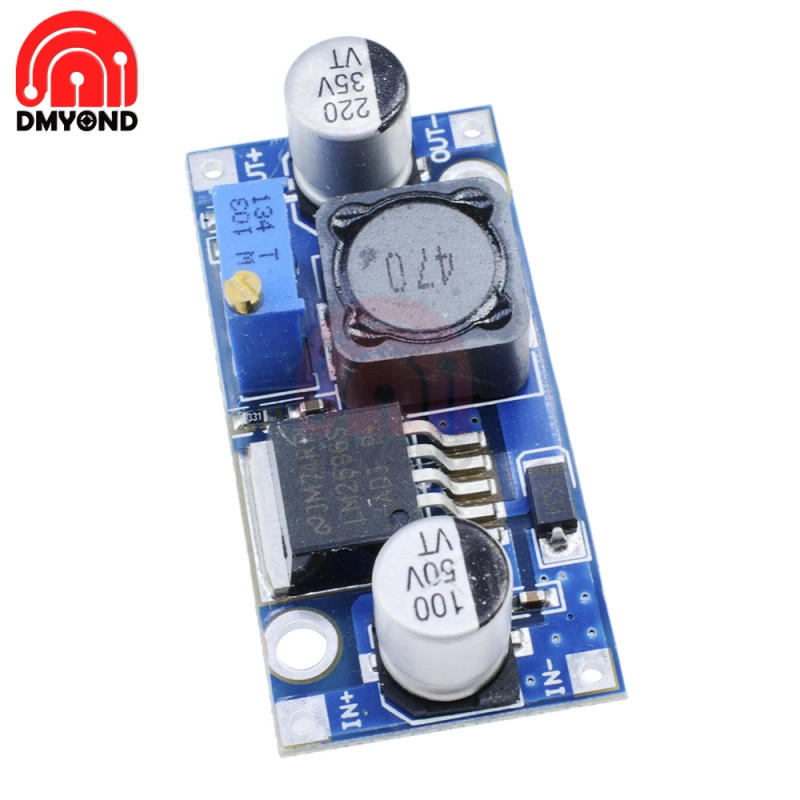 Description Picture 6 of itemDC 12V 3.3V LM2596 Buck Converter Step Down Module LM2596 Power Supply Adjustable Power Voltage Regulator Step-down Transformer