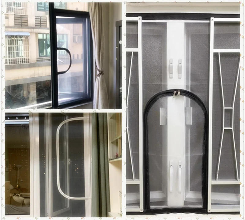 Description Picture 4 of itemHigh Light Transmittance With Zipper Invisible Screen Window Net Can Prevent Mosquitoes Insects Birds And Cats Easy To Install
