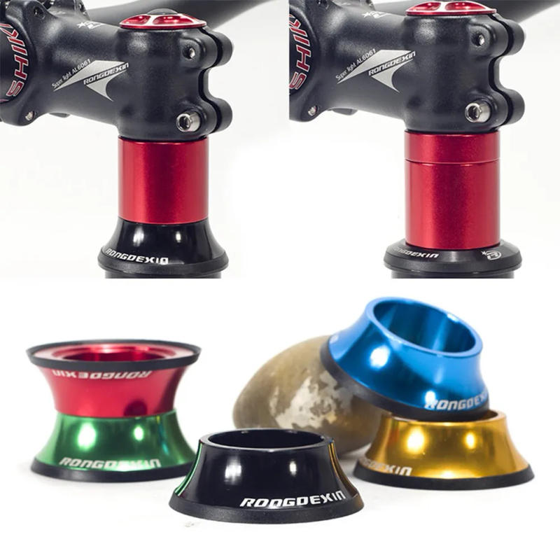 Description Picture 5 of itemHeadset Cap MTB Road Bike Stem Top  Bowl Cover Aluminum Alloy O-ring  Seal  28.6mm  Bicycle  Fork Tube Bicycle Parts  Headse