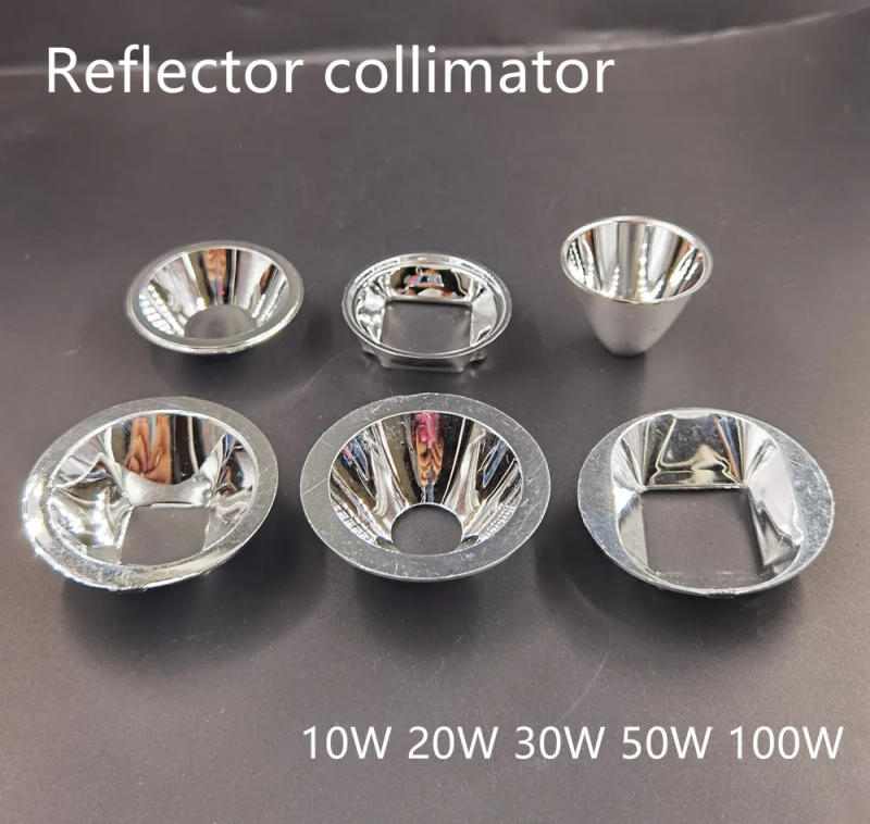 Description Picture 2 of itemLED lens optical reflector collimator, 10W, 20W, 30W 50W 100W COB high-power chip reflector bowl