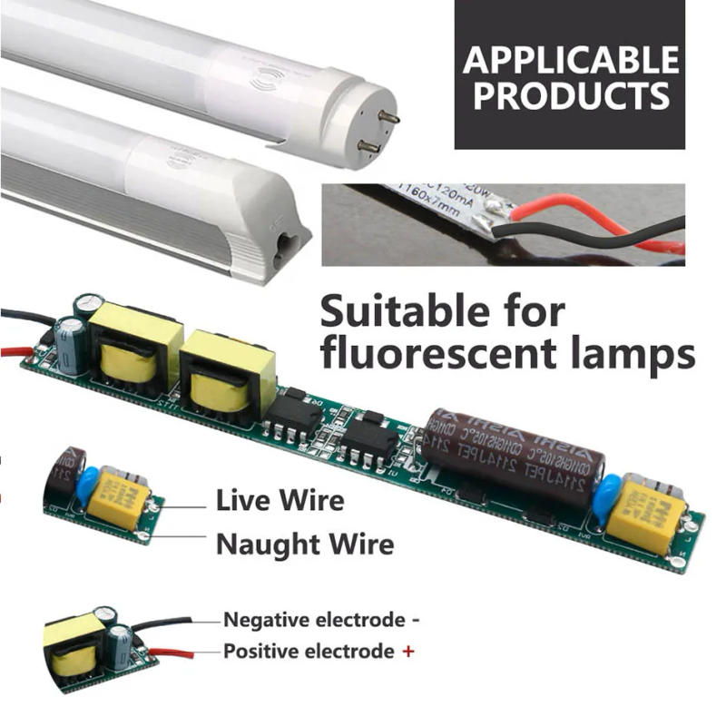 Description Picture 5 of item5pcs 60-80W LED Tube Driver 600mA Power Supply Adapter AC200-240V Power Supply Unit Lighting Transformers For LED Tube Lights