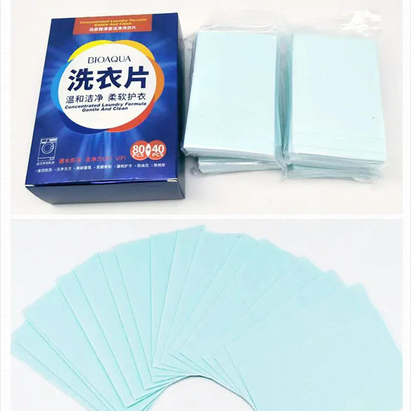 Description Picture 3 of item40-120Pcs Efficient Detergent New Fragrance Formula Strong Deep Cleaning Detergent Easy Dissolve Laundry Soap Tablets