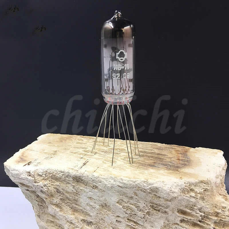 Description Picture 3 of item1pcs/lot IV-11 fluorescent digital tube VFD Glow tube DIY creative clock parts clear display good looking copper ring