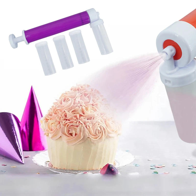 Description Picture 6 of itemCake Airbrush Cake Decorating Tools Cake Decorating Supplies Dessert Kitchen Baking Accessories Pastry Tool Spray Gun